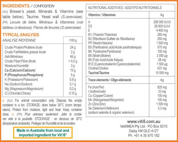 Vit'i5 orange frequently asked questions